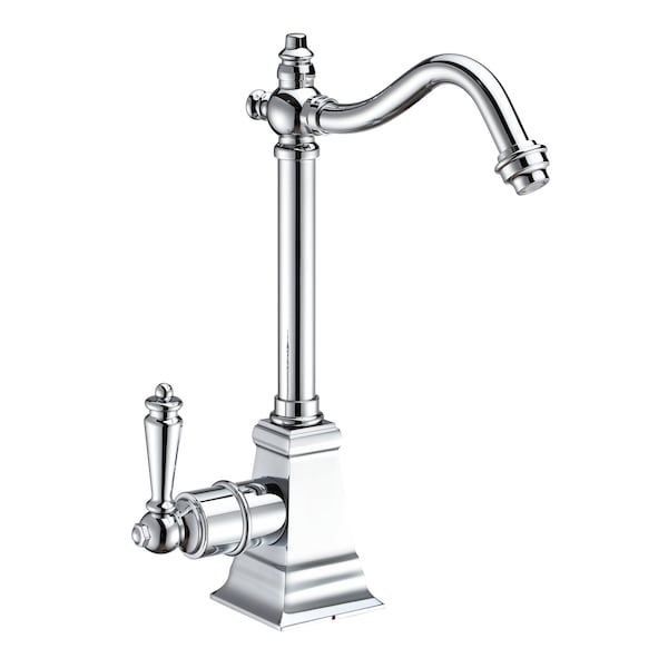Whitehaus Point Of Use Instant Hot Water Drinking Faucet W/ Traditional Swivel S WHFH-H2011-C - main